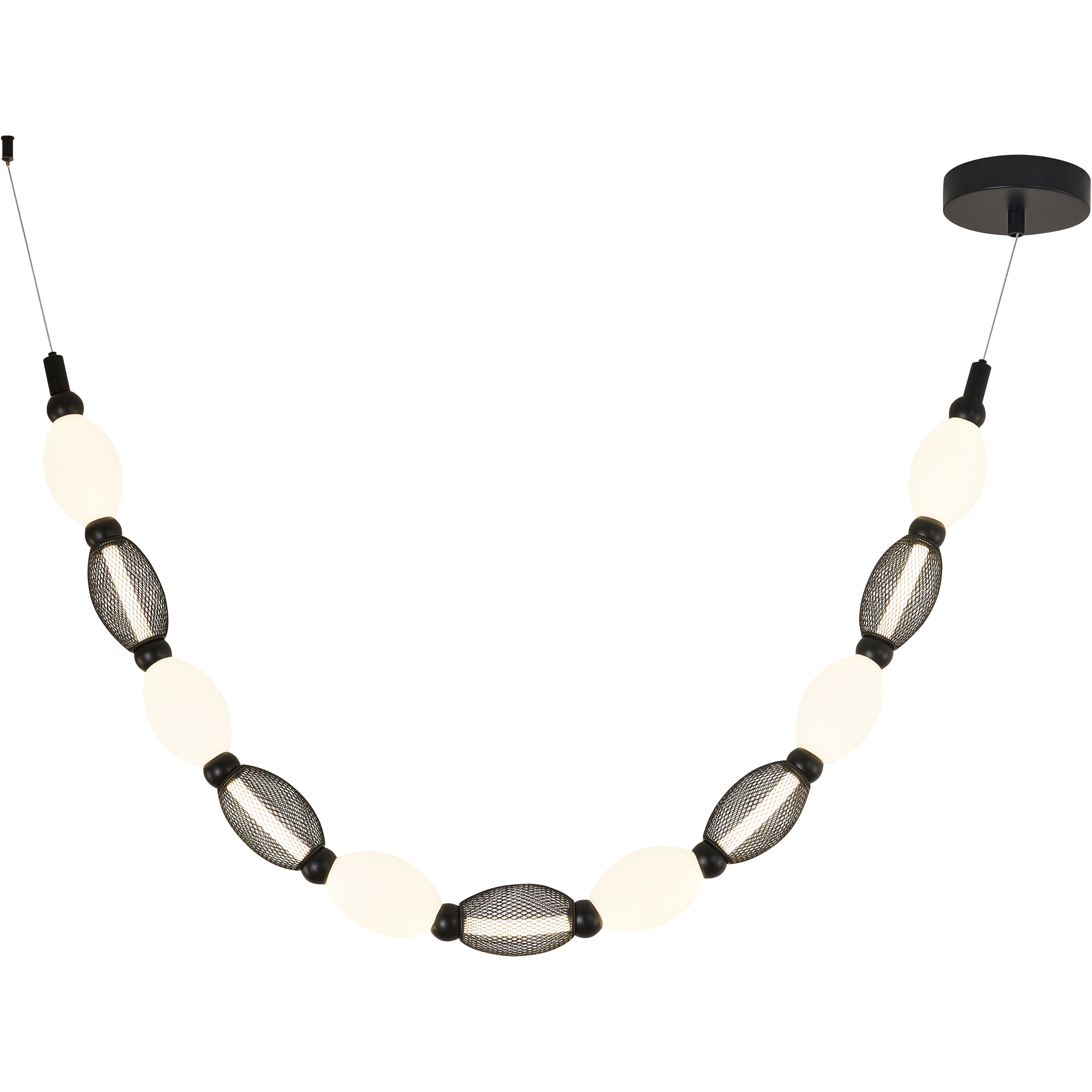 Tentacles LED Black Pendant Ceiling Light